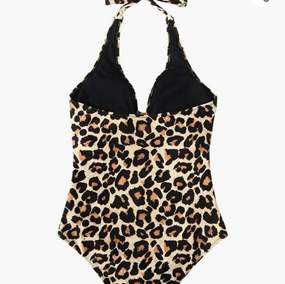 Leopard One Piece Swimsuit - Picture 3 of 4